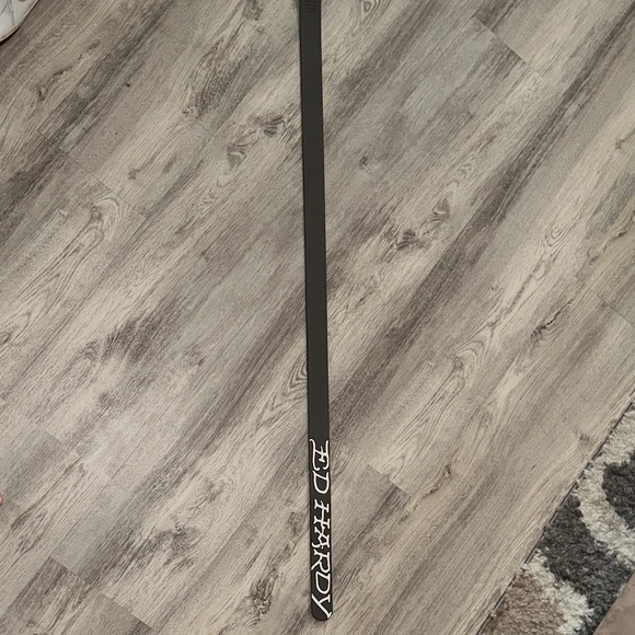 Ed Hardy Black Belt with Colorful Graphics - Picture 3 of 8